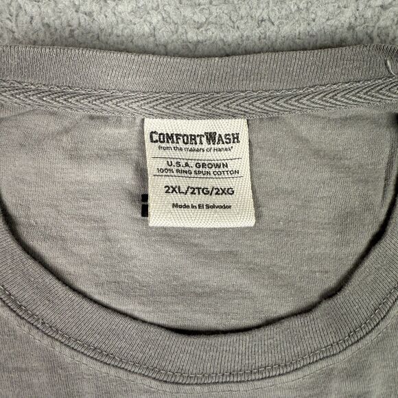 Mack Trucks Shirt Mens XXL Gray Hero Of The Highway Bulldog Tee Ring Spun NWT - Picture 5 of 11